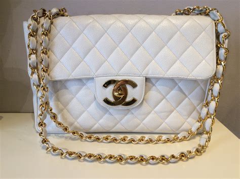 borsa modello chanel bianca|Chanel borse.